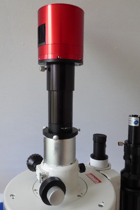 Einsatz der TeleVue "Big Barlow"-Linse Vixen VC200L und ASI6200 MC Pro